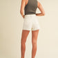 Patch Pocket Shorts- Off White