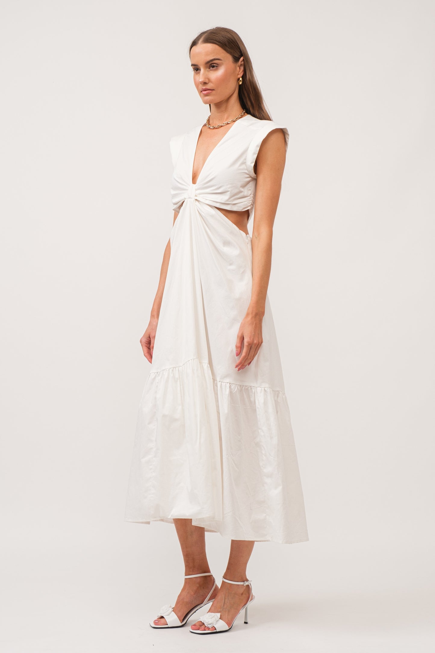 Blair Midi- White