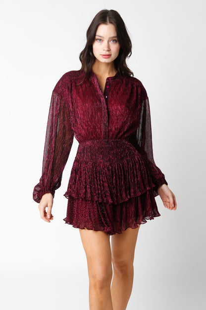 Holiday Mini- Burgundy