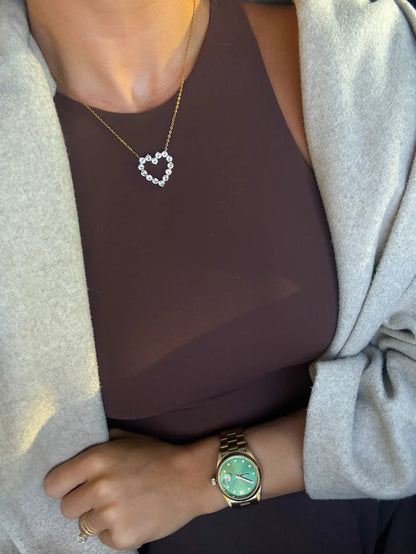 Diamond Heart Necklace