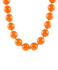 Kella Bubble Necklace- Orange