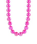 Iridescent Fuchsia Bubble Necklace