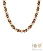 Mandi Necklace- Brown