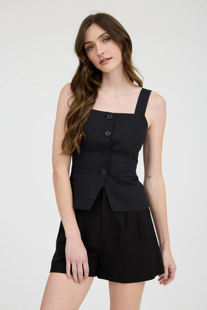 Aliyah Top- Black
