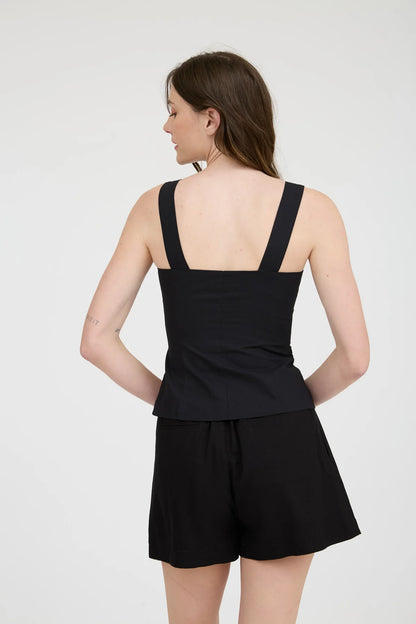 Aliyah Top- Black