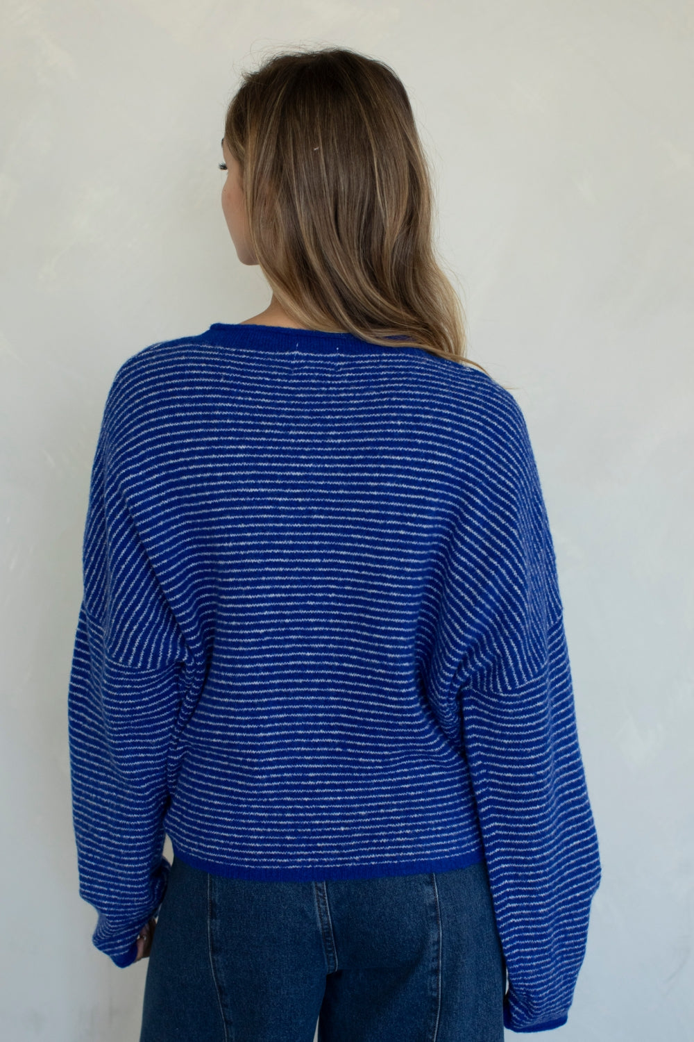 Piper Mini Stripe- Royal Blue