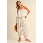 Holland Jumpsuit- Cream