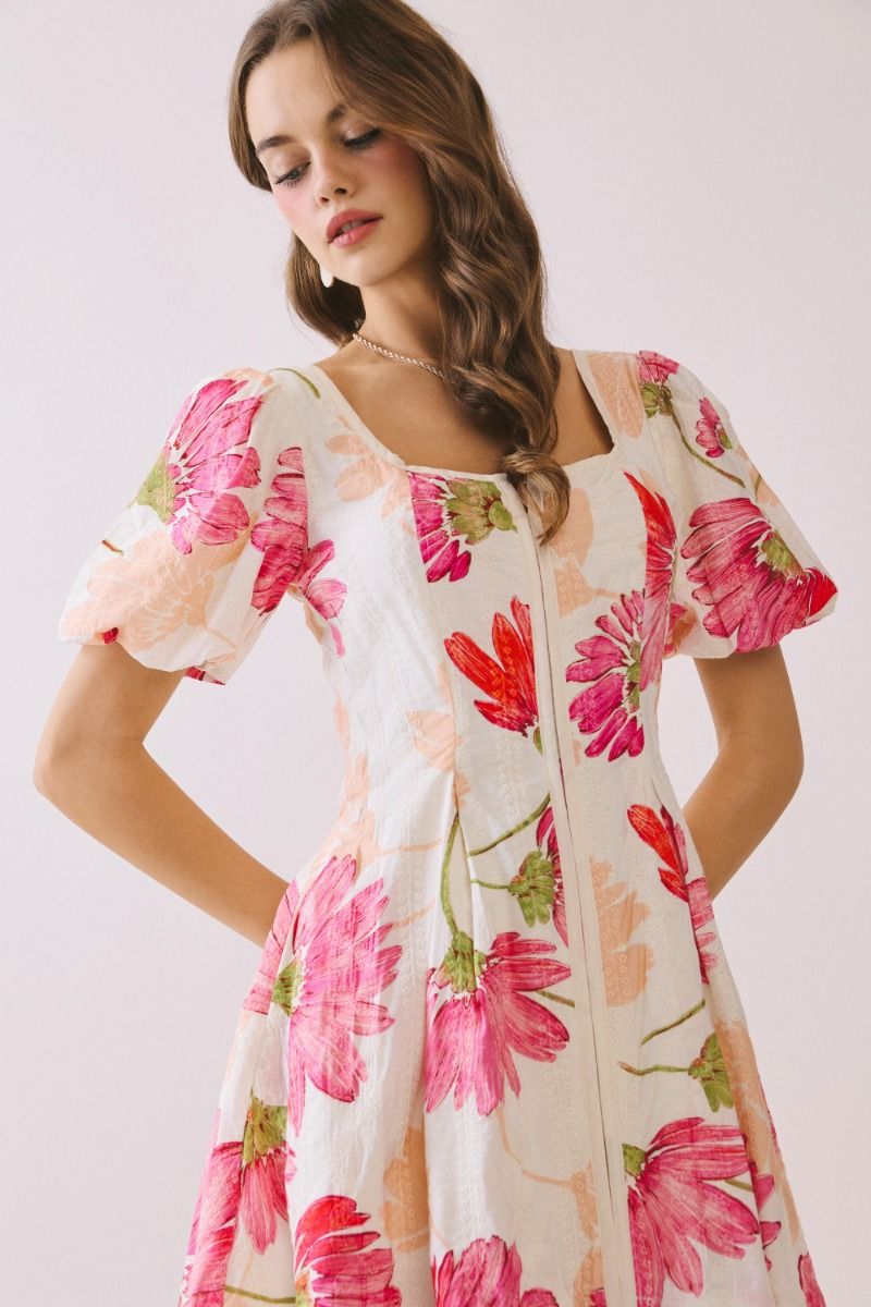 Charli Floral Mini Dress