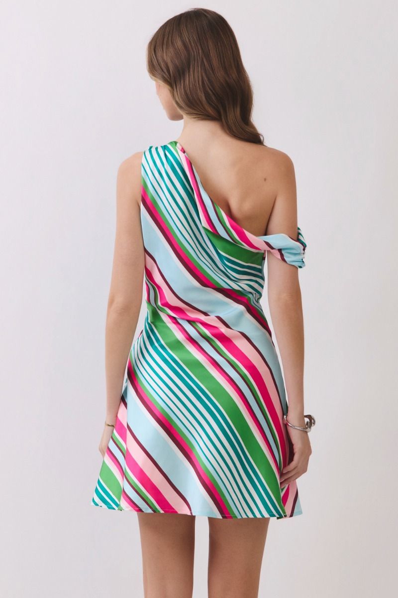 Monroe Stripe Mini Dress