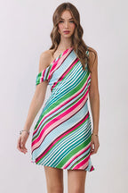 Monroe Stripe Mini Dress
