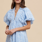 Leila Dress- Sky Blue