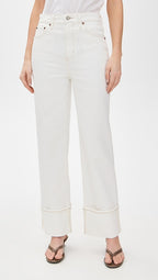 Eastside HR Loose Wide Leg- Vanilla
