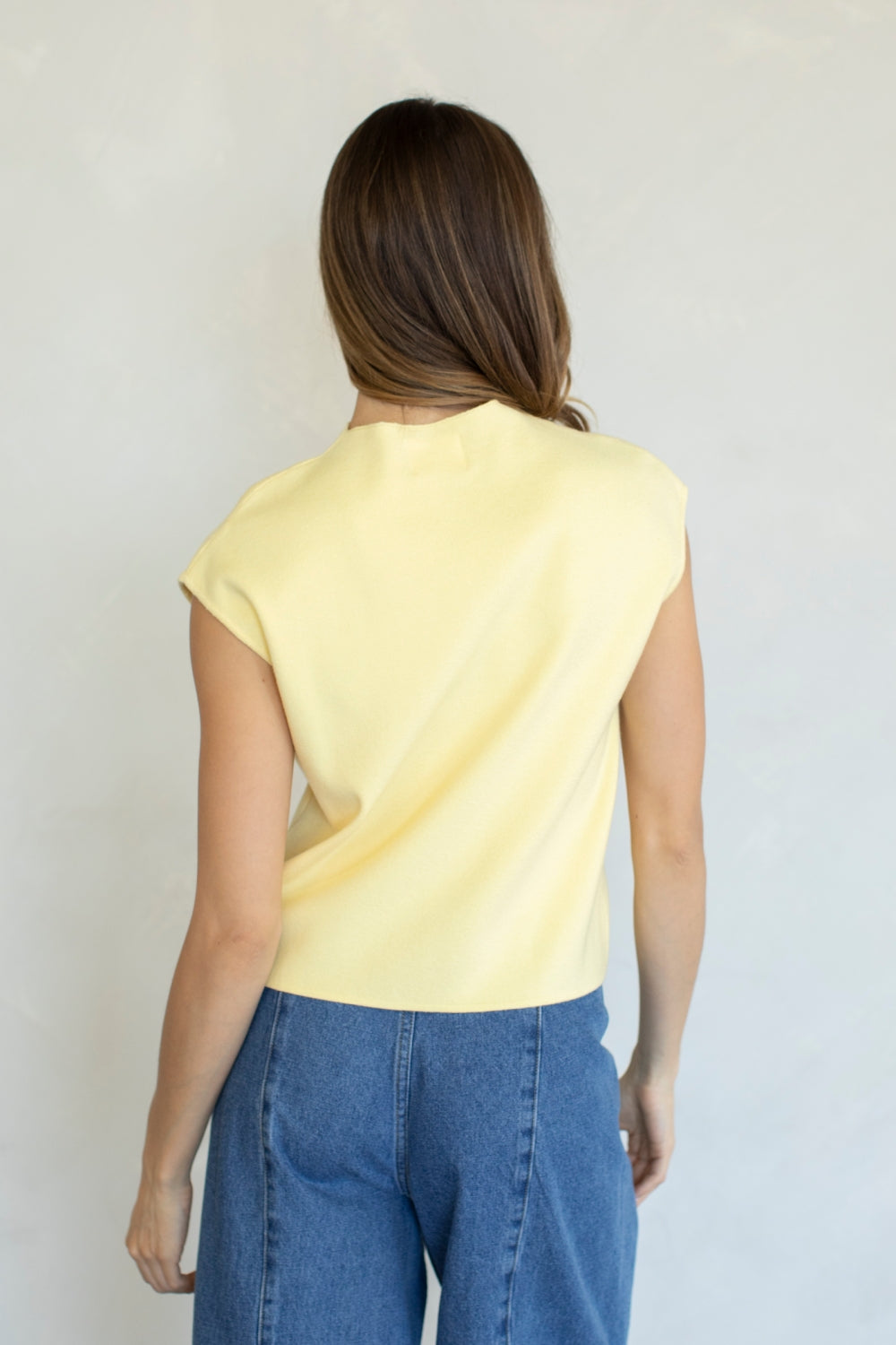 Emilie Top- Butter Yellow
