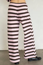 Sheila Pants- Pink/Brown