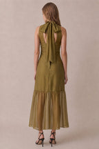 Alessandra Maxi Dress- Olive