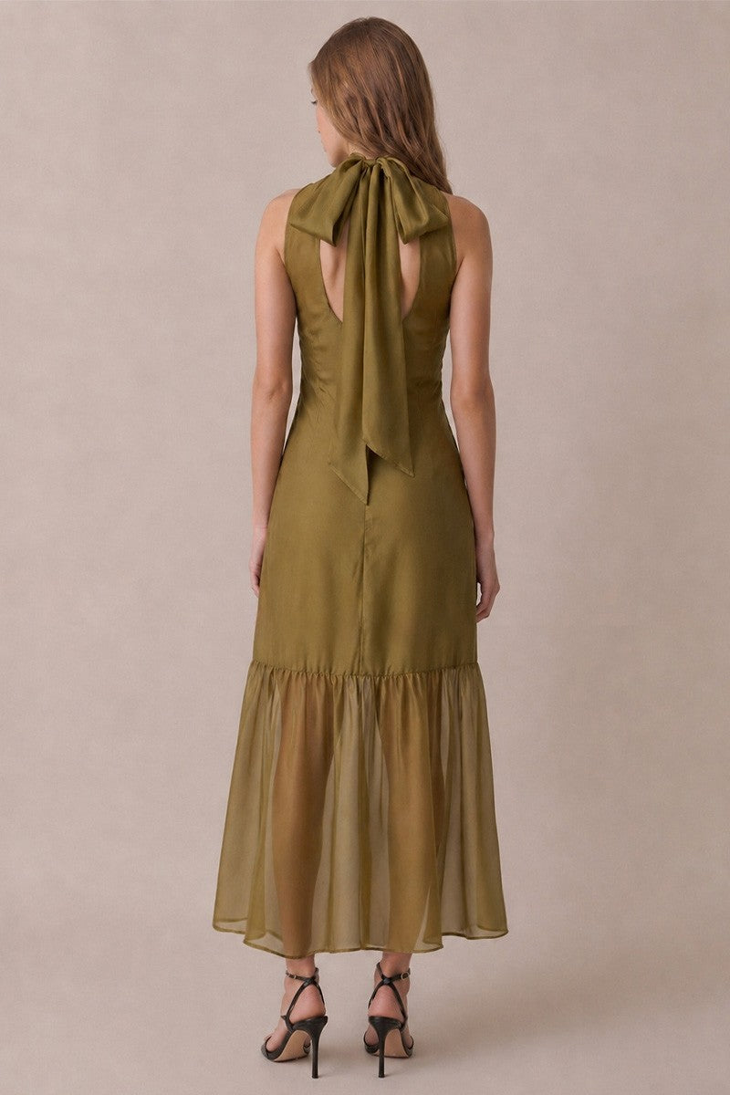 Alessandra Maxi Dress- Olive