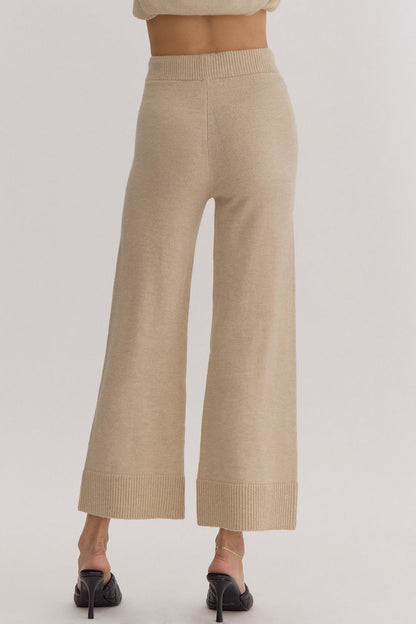 Saylor Sweater Pant- Sand