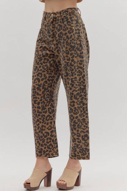 Billy Leopard Pants
