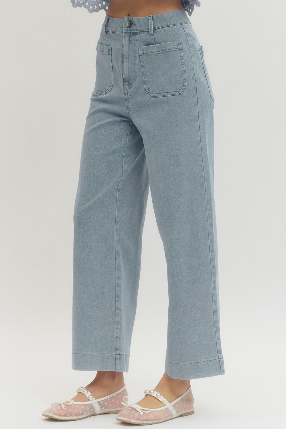 Everyday Denim Pants- Light