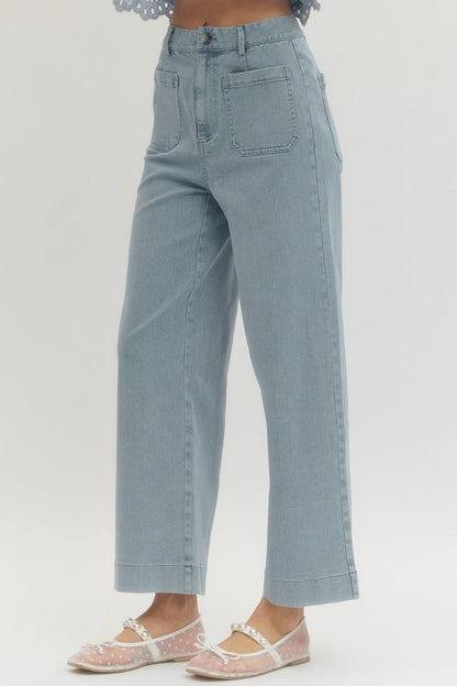 Everyday Denim Pants- Light