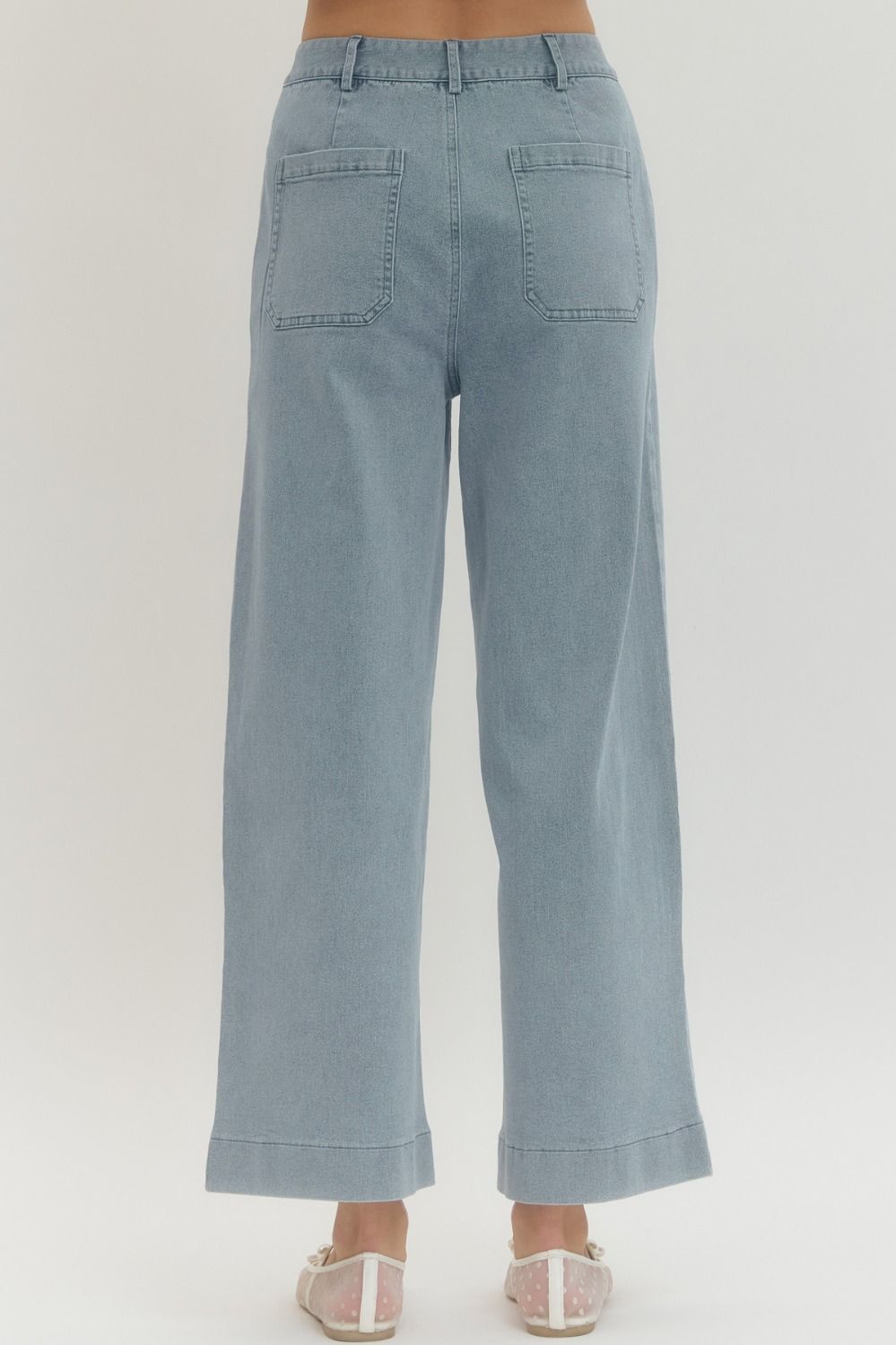 Everyday Denim Pants- Light