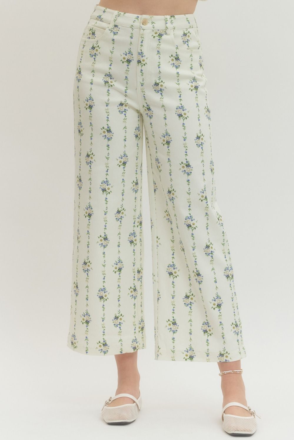 The Claire Pants- Cream