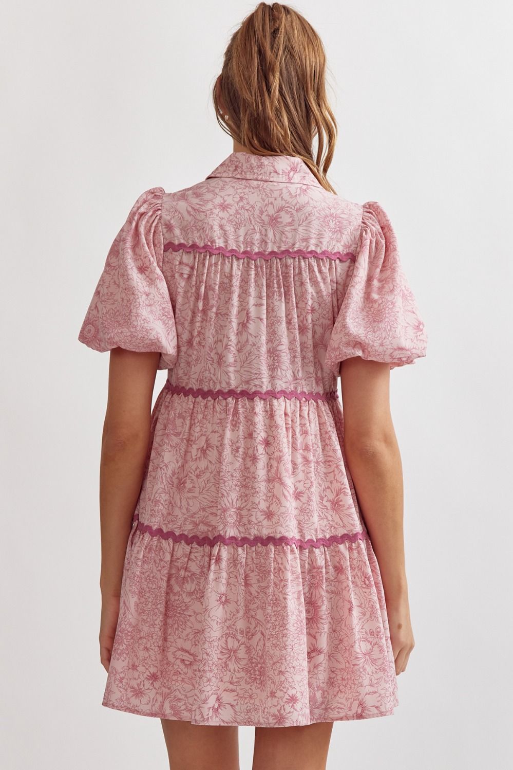 Ivy Dress- Pink