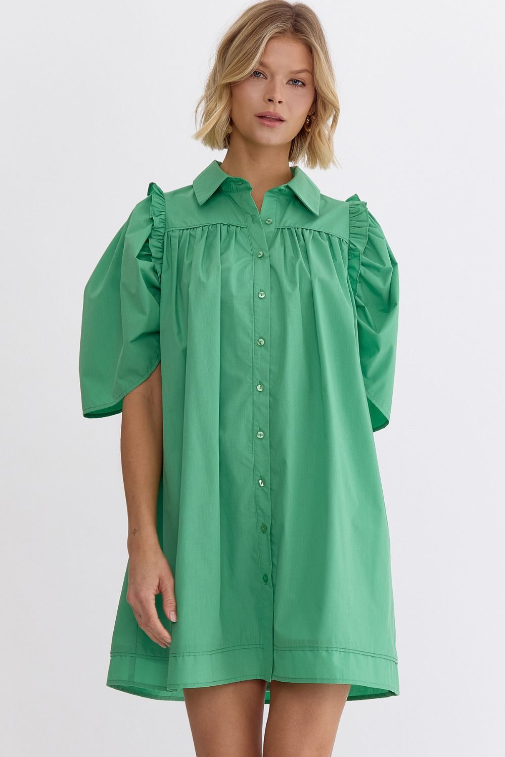 Kesley Dress- Green