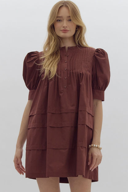 Espresso Mini Dress