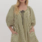 Della Stripe Mini Dress