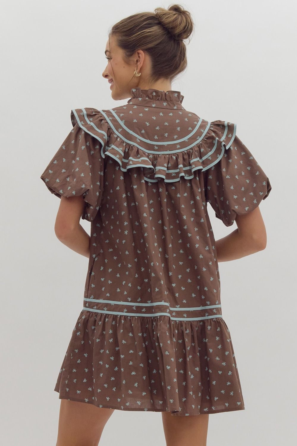 Maye Dress- Brown