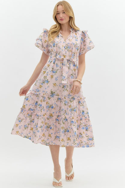 Nia Dress- Coral