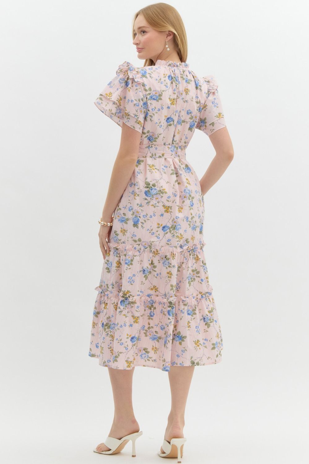Nia Dress- Coral