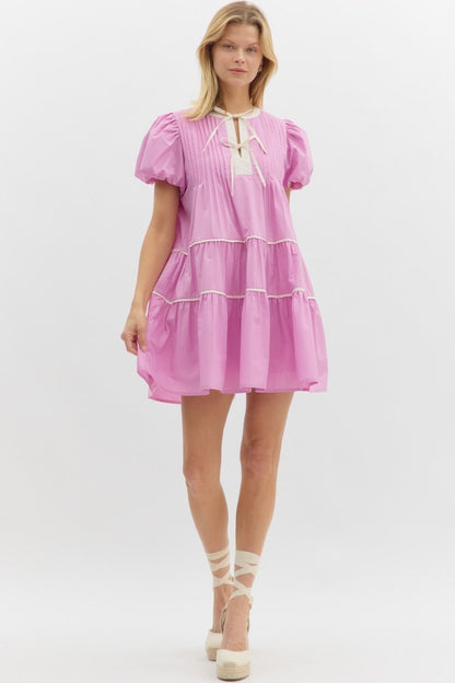Aria Dress- Lavender