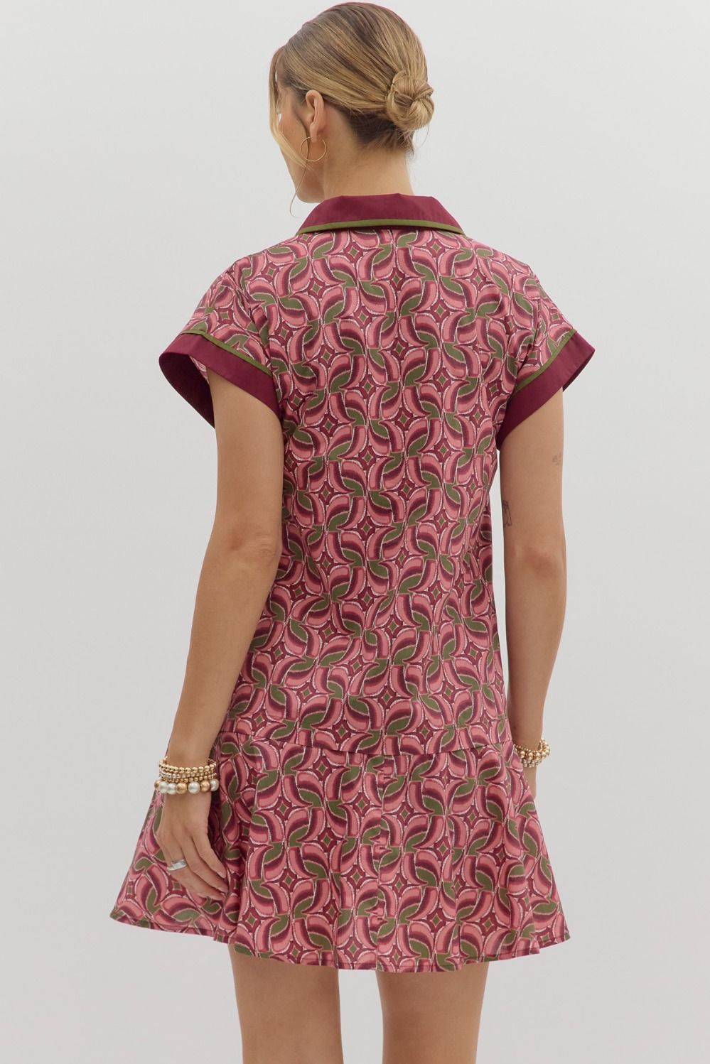 Sena Dress- Wine