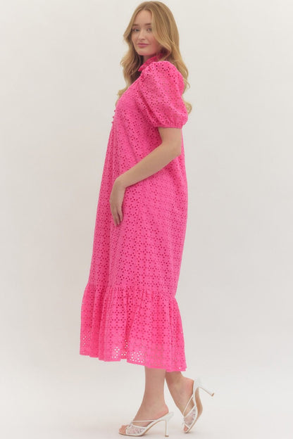 Emmerson Maxi Dress- Hot Pink