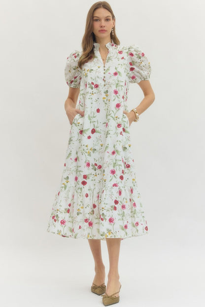 The Camille Floral Dress