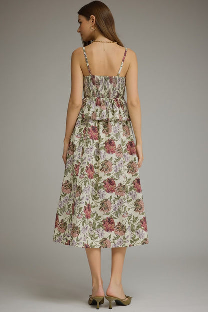Kensington Midi Dress- Ecru