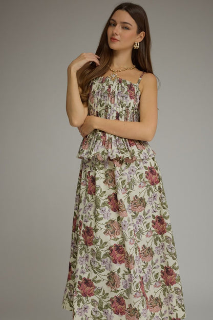 Kensington Midi Dress- Ecru