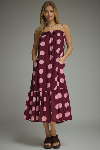 Plum Muse Midi Dress