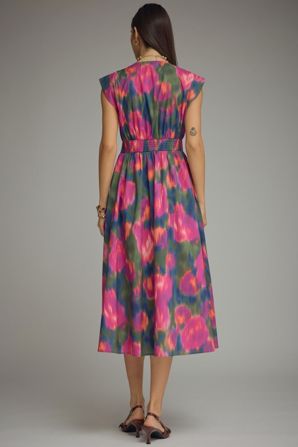 The Genevieve Dress- Magenta