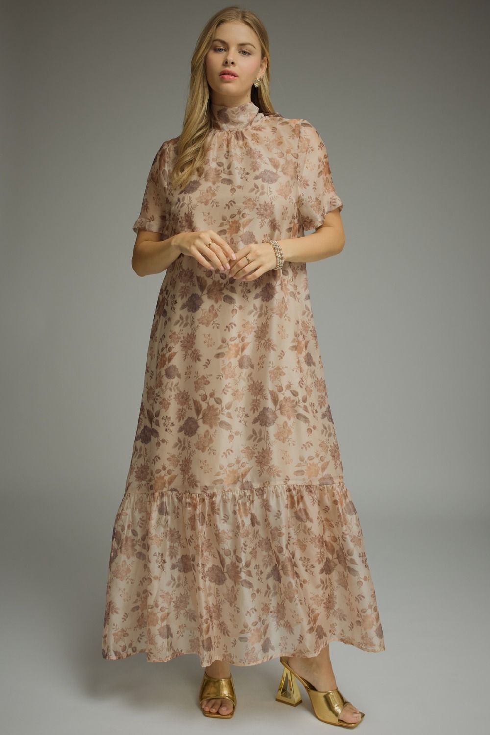 Darcy Maxi Dress- Taupe