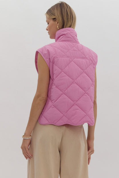 Piper Vest- Pink