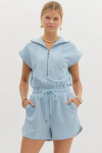 Eliza Romper- Blue