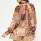 Paisley Top- Rust Multi