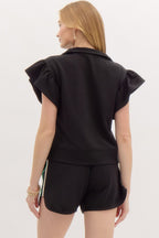 Charlotte Set- Black/Green