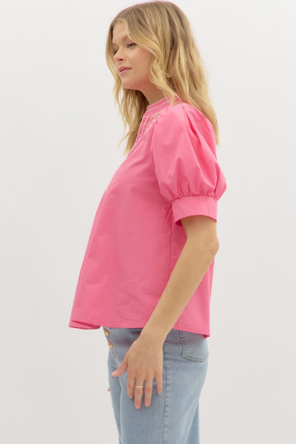 Bella Top- Pink