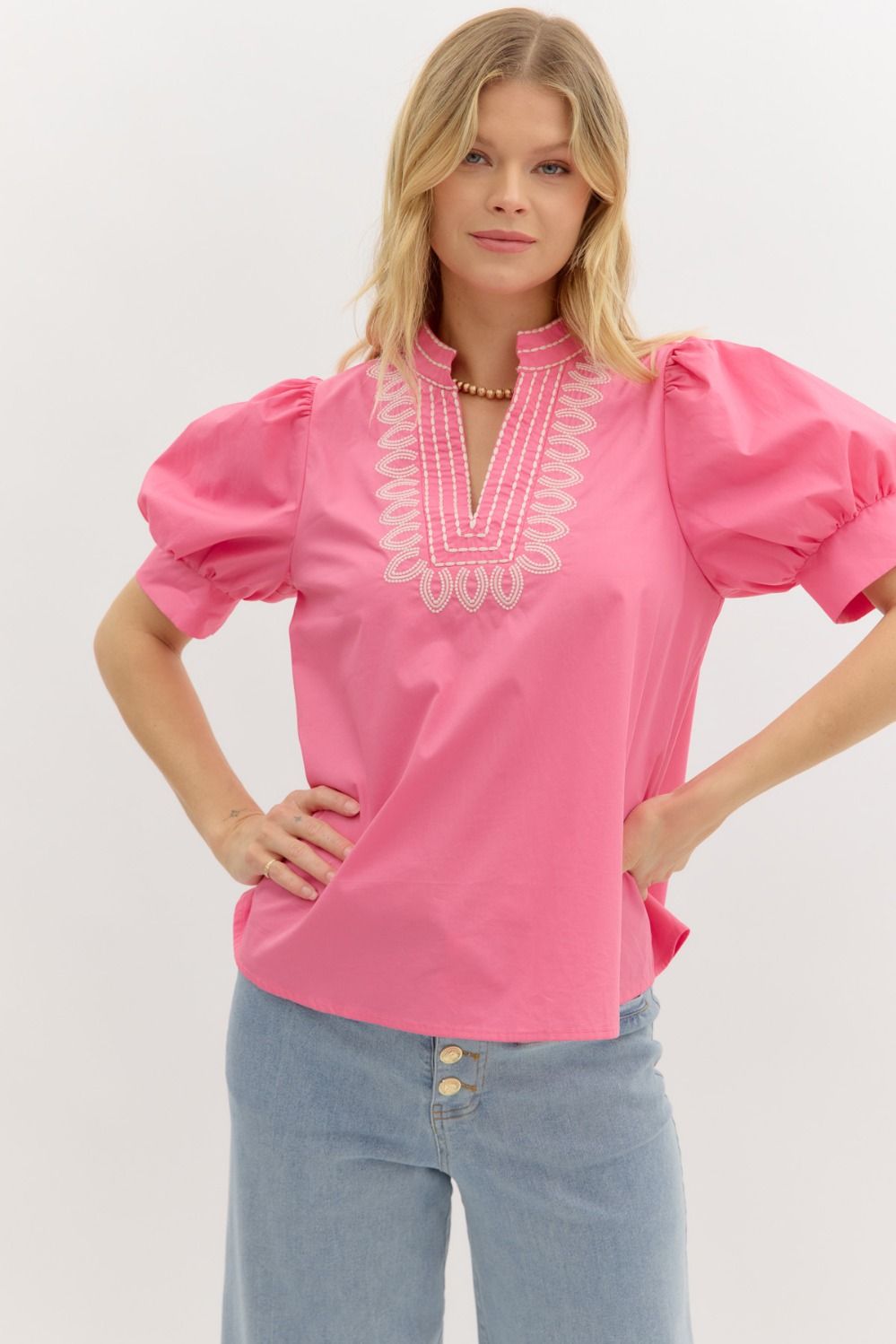 Bella Top- Pink