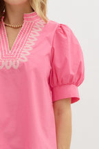 Bella Top- Pink