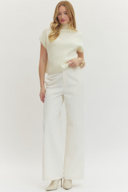 Weekend Muse Top- Cream